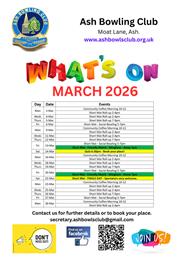 What's On in March