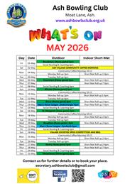 What's on in May